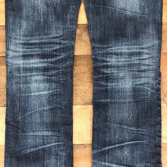 Red Camel Embellished Flap Pocket Skinny Jeans - Picture 13 of 15